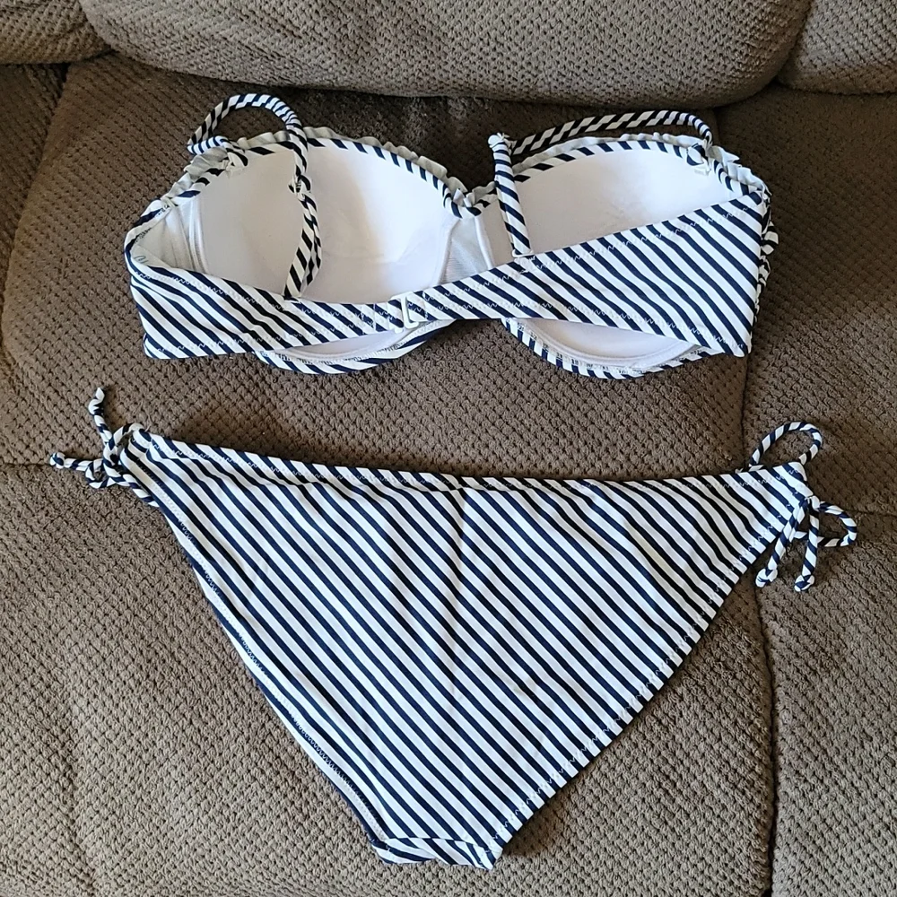 Women's Sailor Stripe Bikini - Picture 2 of 2